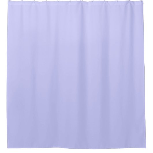 Pastel Periwinkle Farbe | Classic | elegant Duschvorhang (Vorderseite)