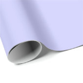 Pastel Periwinkle Farbe | Classic |elegant Geschenkpapier (Rolleneckpunkt)