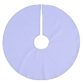 Pastel Periwinkle Farbe | Classic | elegant Polyester Weihnachtsbaumdecke (Vorderseite)