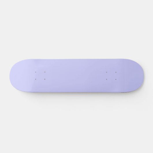 Pastel Periwinkle Farbe | Classic | elegant Skateboard (Horizontal)