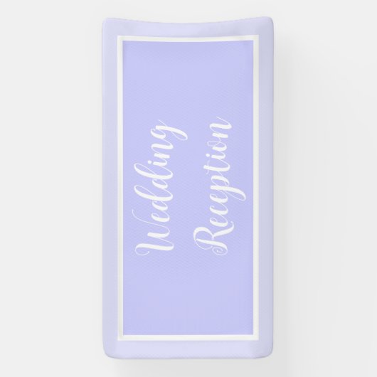 Pastel Periwinkle Lila Banner (Vertikal)