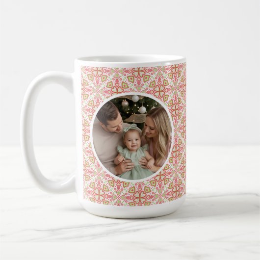 Pastel Personalized Photo Mug With Message Kaffeetasse (Links)