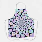 Pastel Petal Vortex Schürze (Vorderseite)