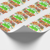 Pastel Petals and the Prickly Beast Geschenkpapier (Ecke)