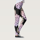 Pastel Petals Blume Muster Leggings (Rechts)