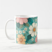 Pastel Petals Kaffeetasse (Links)