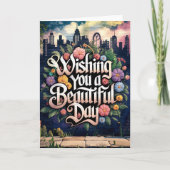 Pastel Petals Karte (Vorderseite)