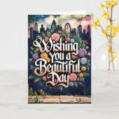 Pastel Petals Karte (Gelbe Blume)