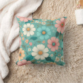 Pastel Petals Kissen (Decke)