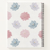 Pastel Petals Notizblock (Rückseite)