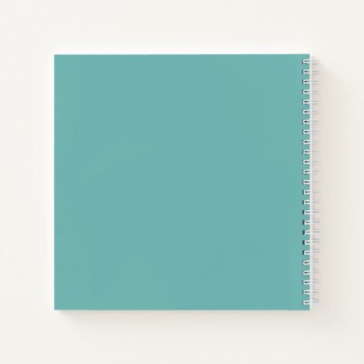 Pastel Petals Notizblock (Rückseite)