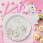 Pastel Peter der Kaninchen und Freunde zum Geburts Pappteller (Party)