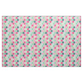 Pastel Pickleballs auf weiß - anpassbare Stoffe (Fat Quarter (45,7 x 55,9 cm))
