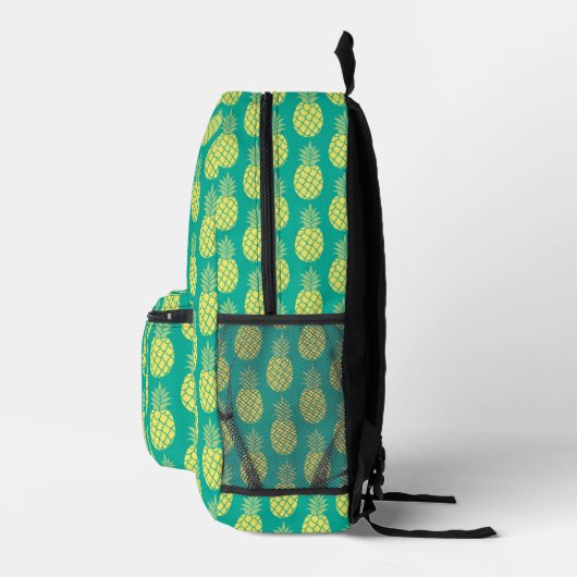 Pastel Pineapples Bedruckter Rucksack (Rechts)