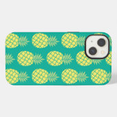 Pastel Pineapples iPhone Hülle (Rückseite (Horizontal))