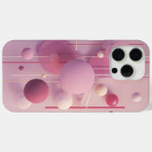 Pastel Pink Abstract Geometry Phone Sticker Case-Mate iPhone Hülle (Rückseite (Horizontal))