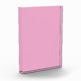 Pastel Pink Acrylic Award