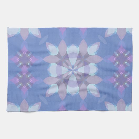 Pastel Pink and Blue #3 Handtuch (Horizontal)