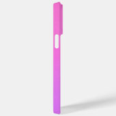 Pastel Pink and Purple Gradient Ombre iPhone Case (Rückseite / Rechts)