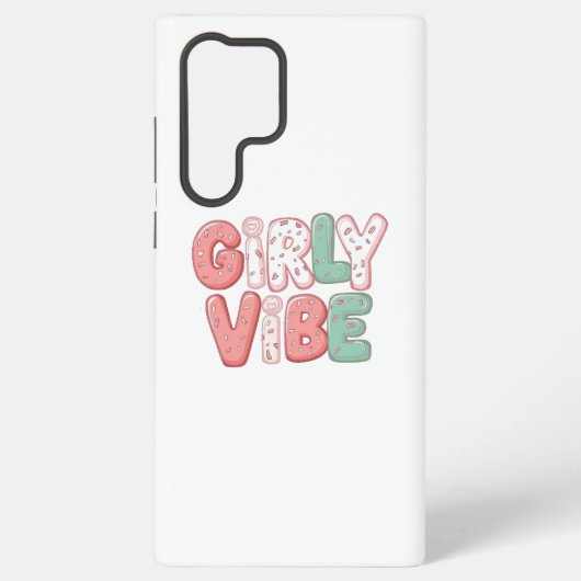 Pastel Pink and Teal Girly Aesthetic Samsung Galaxy Hülle (Rückseite)