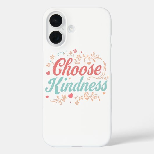 Pastel Pink and Teal Inspirational Message Case-Mate iPhone Hülle (Rückseite)