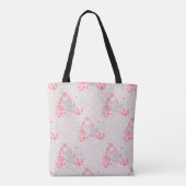 PASTEL PINK BABY MÄDCHEN-MÄDCHEN-SOCKEL TASCHE (Rückseite)
