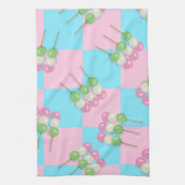 Pastel Pink Blau Schachtel Dango Küchentücher (Vertikal)