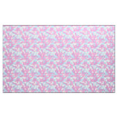 Pastel Pink Blue White Feminine Camouflage Stoff (Yard (91,4 cm))