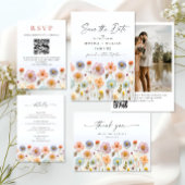 Pastel Pink Bohemische Wildblumen Beratung & Wünsc Poster