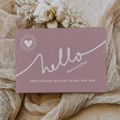 Pastel Pink Business Vielen Dank Dankeskarte