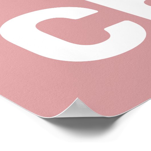 Pastel Pink Cherries Kitchen Wall mit Poster (Ecke)