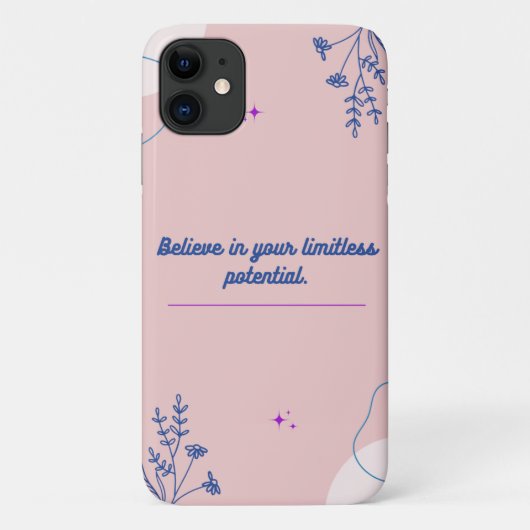 Pastel Pink Dreams iPhone Case (Rückseite)