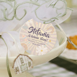 Pastel Pink Girl Birthday Сustom Favor Tags Geschenkanhänger