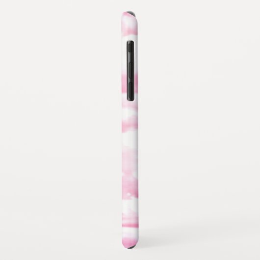 Pastel Pink Girly Clouds Dekor Case-Mate iPhone Hülle (Hinten/Links)