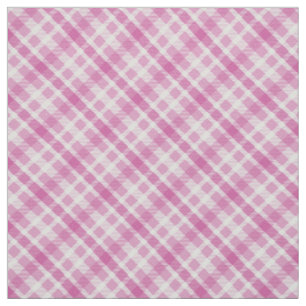Pastel Pink Girly Kariert Tartan Karo Stoff