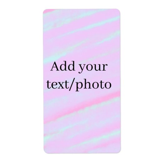 Pastel pink green add photo text watercolor retro  (Vorne)