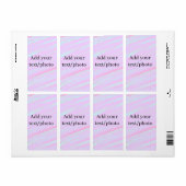 Pastel pink green add photo text watercolor retro  (Vorne)