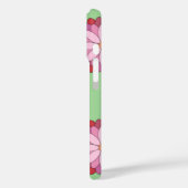 Pastel Pink Green Asian Medallion Floral Case-Mate iPhone Hülle (Rückseite / Links)