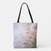 Pastel Pink Hazy Spring Petals Florals von Ava Tasche (Rückseite)