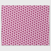 Pastel Pink hört einfache Minimal Geschenkpapier (Flach)