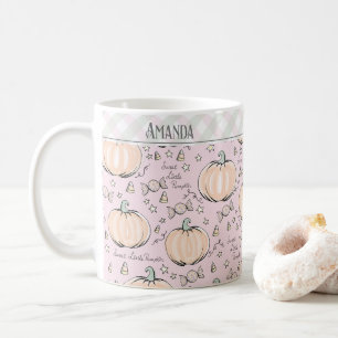 Pastel Pink Kleine Süsse Pumpkins Kinder Tasse