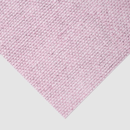 Pastel Pink Linen Royal Crown Princess Chic Fun Seidenpapier (Detail)
