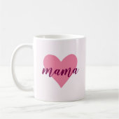 Pastel Pink Mama Tasse - Süßes Muttertagsgeschenk (Links)