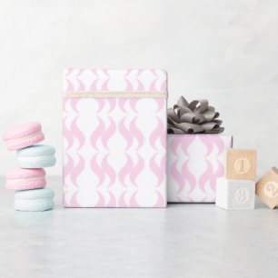Pastel Pink Minimal einfach sauber Geschenkpapier