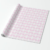 Pastel Pink Minimal einfach sauber Geschenkpapier (Ungerollt)