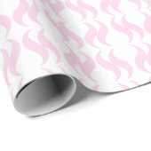 Pastel Pink Minimal einfach sauber Geschenkpapier (Rolleneckpunkt)