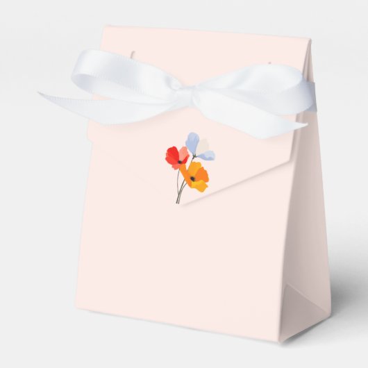 Pastel Pink mit fetten Sommerpferden Geschenkschachtel (Vorderseite)