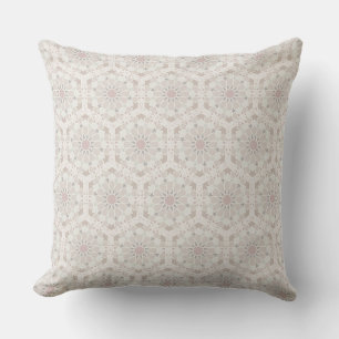Pastel pink Moroccan pattern pillow  Kissen