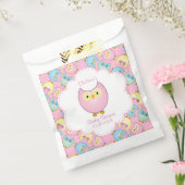 Pastel Pink Owl Girl Dusche Thema Gefallen Beutel Geschenktütchen (Versiegelt)