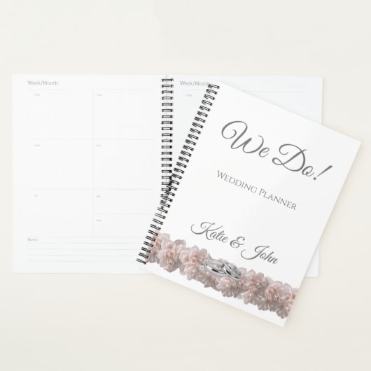 Pastel Pink Peony Dreams - Hochzeitsplaner Planer (Anzeige)
